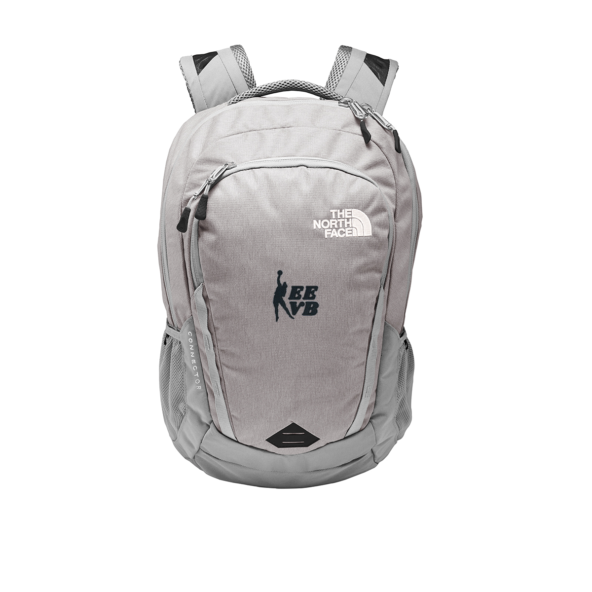 The North Face Connector Backpack (Mid Grey Dark Heather/ Mid Grey)