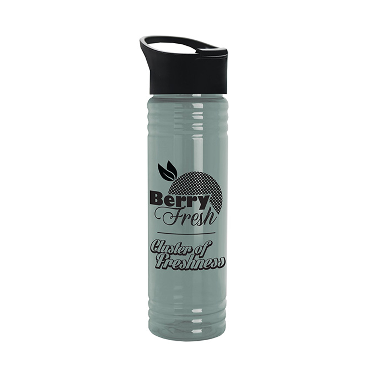 24 oz Slim Fit RPET Bottle Pop-Up Sip Lid | Custom Eco Water Bottle ...
