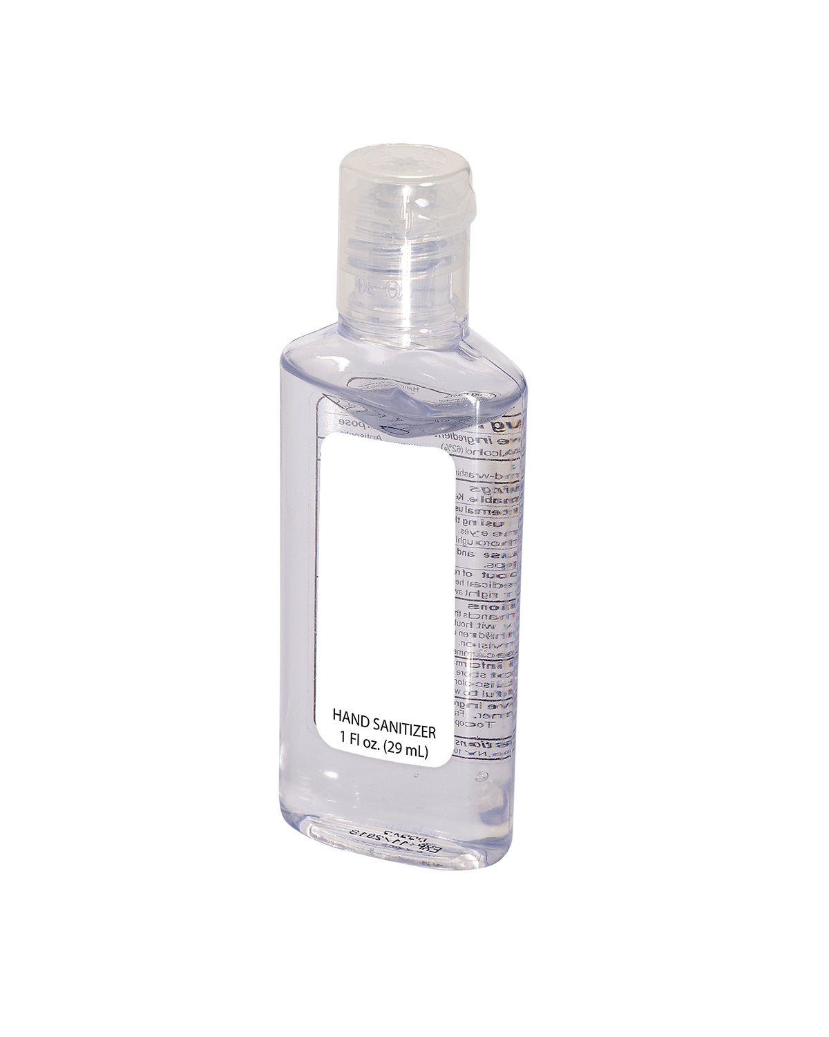 Hand Sanitizer In Oval Bottle 1oz
