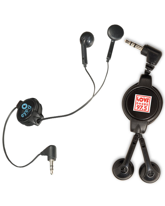 Easy-Retract Earbuds