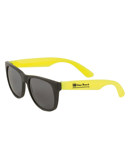Two-Tone Matte Sunglasses