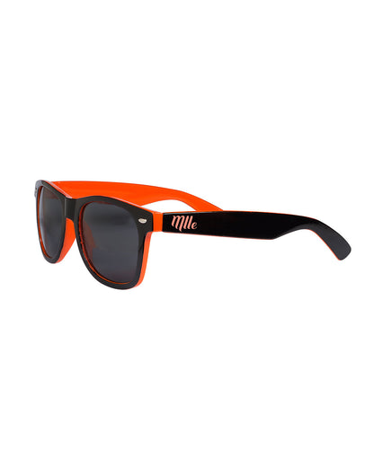 Two-Tone Glossy Sunglasses