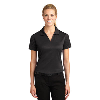 Sport-Tek Ladies Dri-Mesh V-Neck Sport Shirt - EZ Corporate Clothing
 - 3