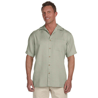 Harriton Mens Bahama Cord Camp Shirt - EZ Corporate Clothing
 - 5