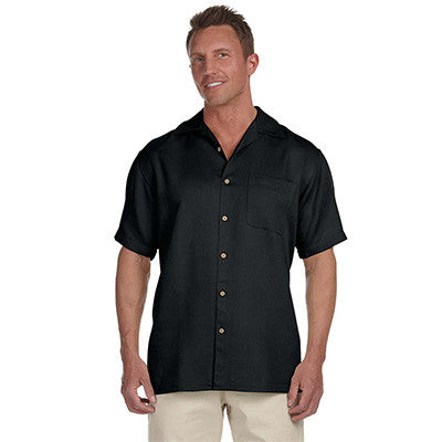 Harriton Mens Bahama Cord Camp Shirt - EZ Corporate Clothing
 - 2