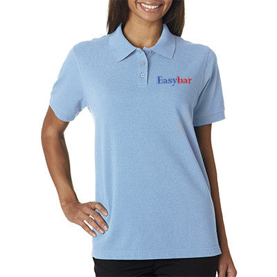 UltraClub Ladies Classic Pique Polo - EZ Corporate Clothing
 - 1