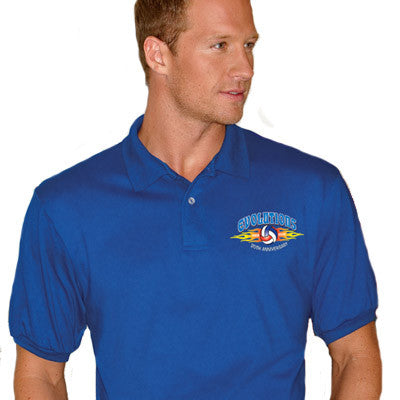 Hanes 5.5oz, 50/50 Jersey Knit Polo - EZ Corporate Clothing
 - 1