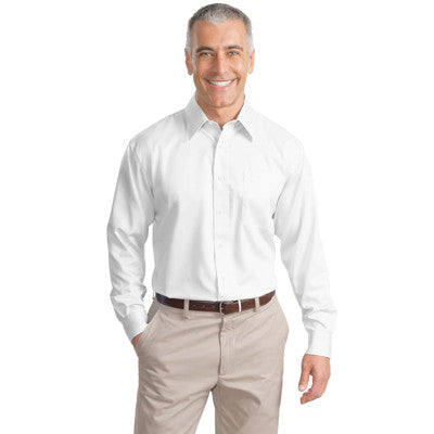 Port Authority Long-Sleeve Non-Iron Twill Shirt - EZ Corporate Clothing
 - 7