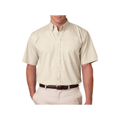 UltraClub Short-Sleeve Whisper Twill Shirt - EZ Corporate Clothing
 - 8
