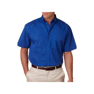 UltraClub Short-Sleeve Whisper Twill Shirt - EZ Corporate Clothing
 - 6