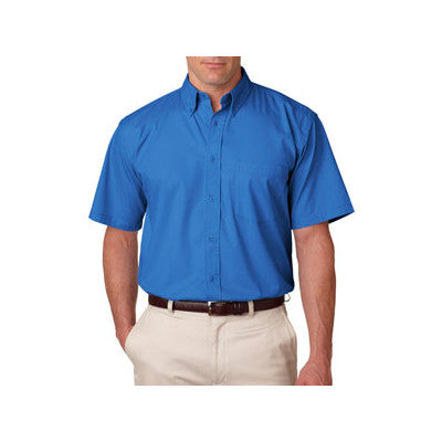 UltraClub Short-Sleeve Whisper Twill Shirt - EZ Corporate Clothing
 - 4