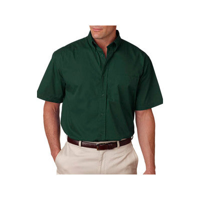 UltraClub Short-Sleeve Whisper Twill Shirt - EZ Corporate Clothing
 - 3