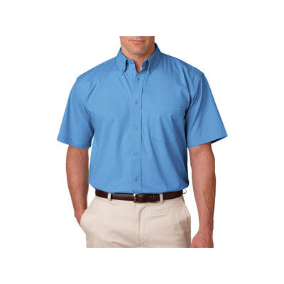 UltraClub Short-Sleeve Whisper Twill Shirt - EZ Corporate Clothing
 - 7