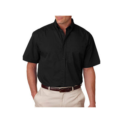 UltraClub Short-Sleeve Whisper Twill Shirt - EZ Corporate Clothing
 - 2