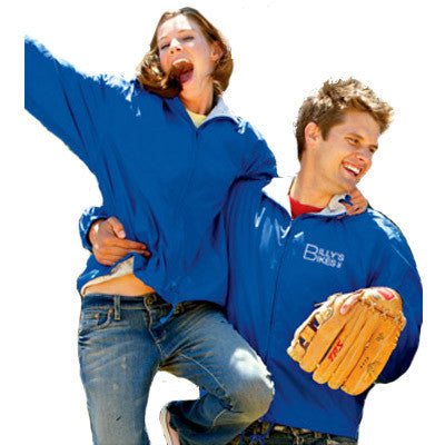 UltraClub Fleece-Lined Hooded Jacket - EZ Corporate Clothing
 - 1