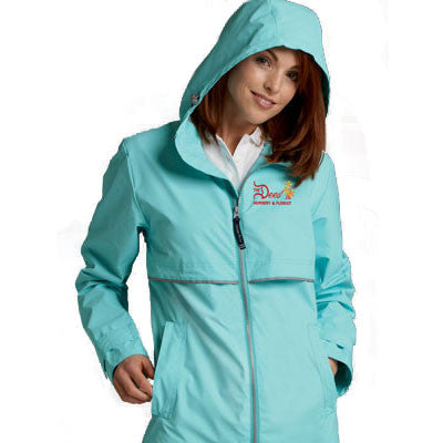 Charles River Womens Rain Jacket Company Jackets – EZ Corporate