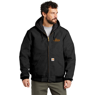 Carhartt Duck Active Jacket - Quilted Flannel Lined - Work Gear