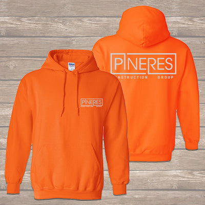 Custom Hooded Sweatshirt Construction Worker Special – EZ