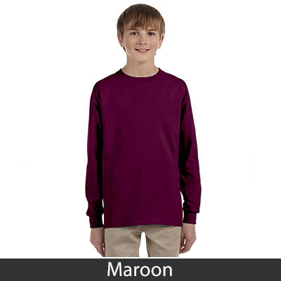 Gildan Youth Ultra Cotton Long-Sleeve T-Shirt - EZ Corporate Clothing
 - 8