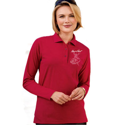 Port Authority Ladies Silk Touch Longsleeve Sport Shirt - EZ Corporate Clothing
 - 1