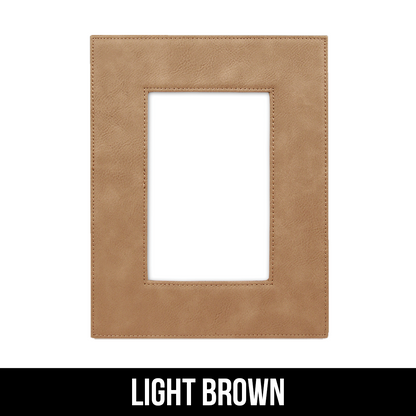 Laserable Leatherette Photo Frame - LZR