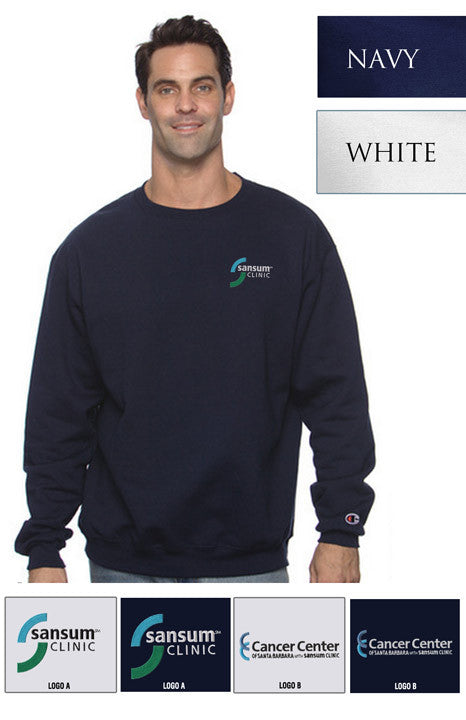 Sansum Clinic Champion Crewneck Sweatshirt - EZ Corporate Clothing
 - 2