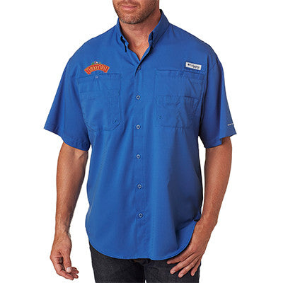 colombian dress shirts Men's Utilizer Short Sleeve Camp Shirt