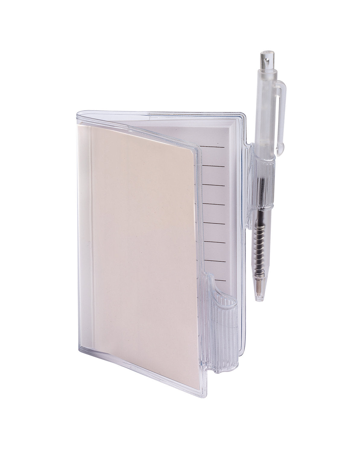Clear-View Jotter With Pen - SP