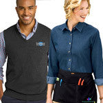 Custom Embroidered Server Apparel - Restaurant Apparel