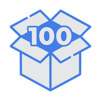 100-Piece Packages