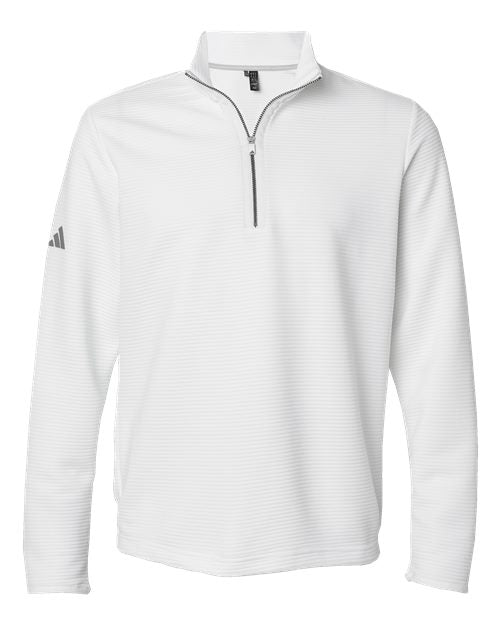 Adidas Spacer Quarter-Zip Pullover A588 – Recycled Polyester
