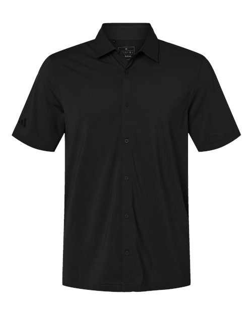 Adidas Button Down Short Sleeve Shirt A595 | Screen Print – EZ