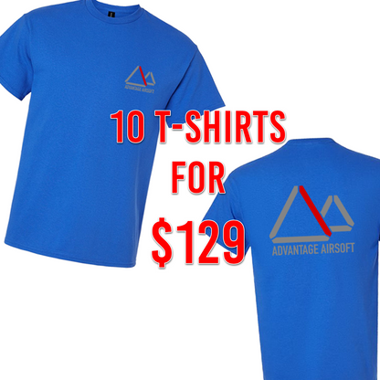 10 T-Shirt Printed For $129
