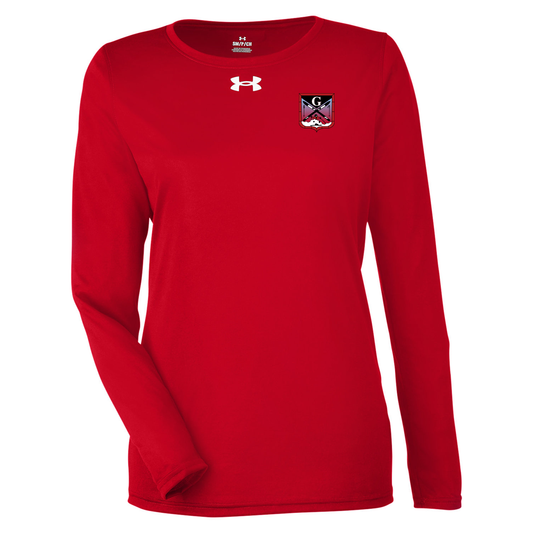 Under Armour Ladies' Team Tech Long-Sleeve T-Shirt, Full Color