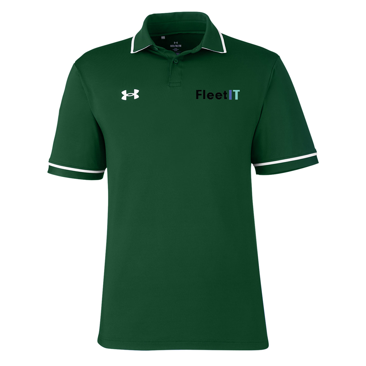 Under Armour Men's Tipped Teams Performance Polo, Full Color
