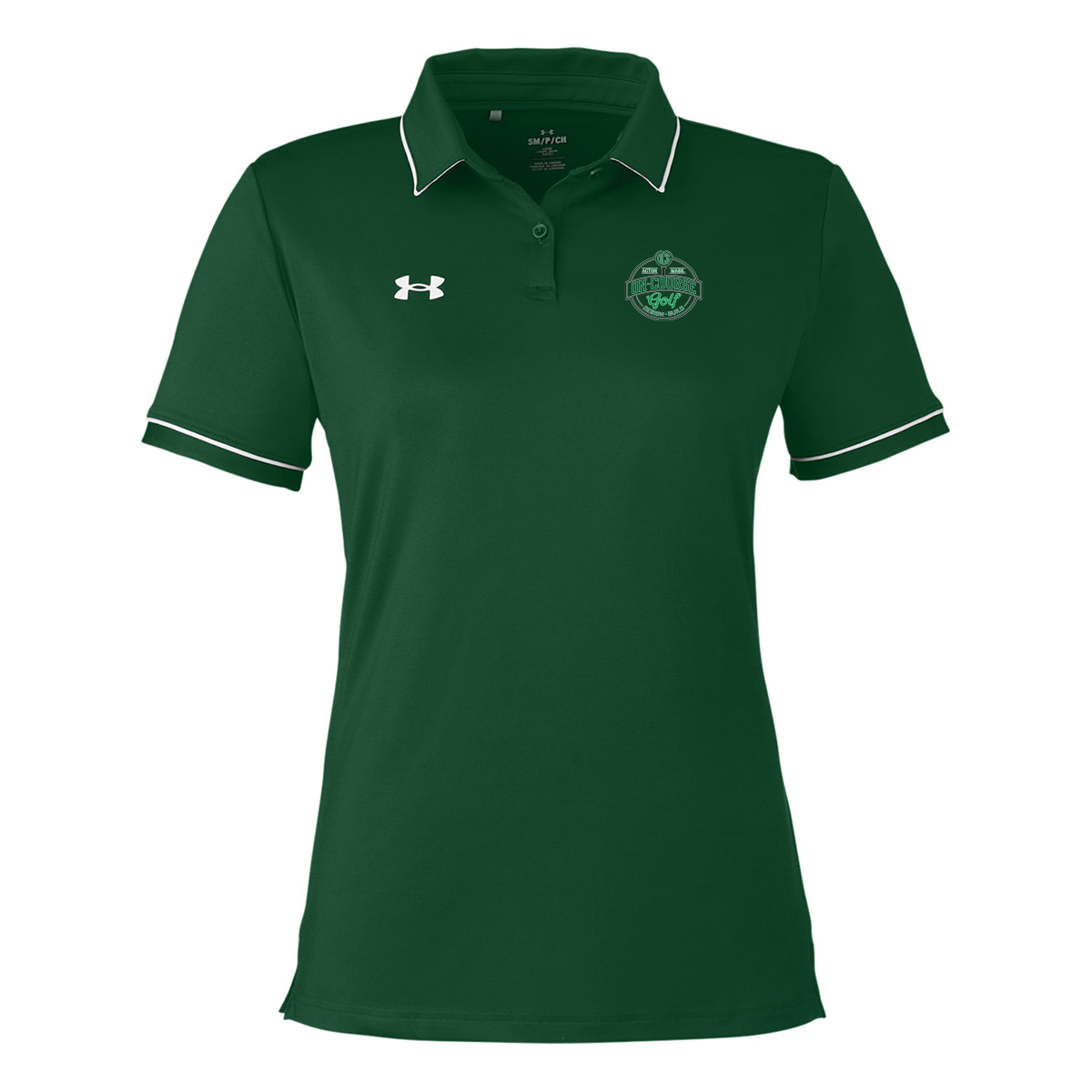 Under Armour Ladies' Tipped Teams Performance Polo, Full Color