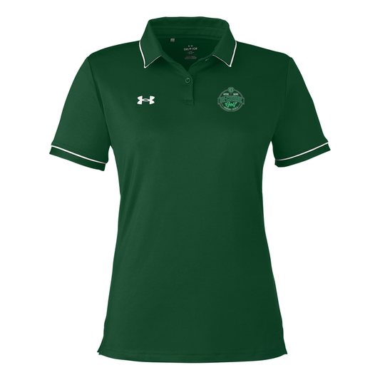 Under Armour Ladies' Tipped Teams Performance Polo, Full Color