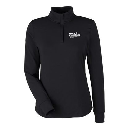 Under Armour Ladies' Playoff Quarter-Zip, Full Color