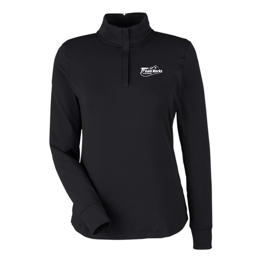 Under Armour Ladies' Playoff Quarter-Zip, Full Color