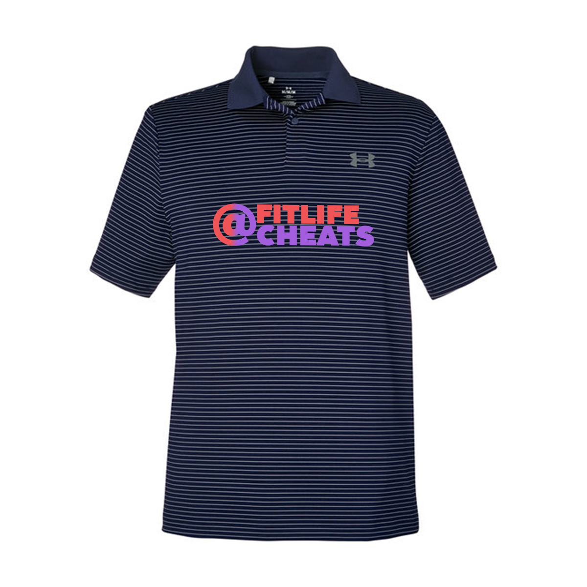 Under Armour Men's 3.0 Striped Perf Polo, Full Color