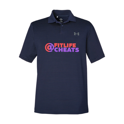 Under Armour Men's 3.0 Striped Perf Polo, Full Color