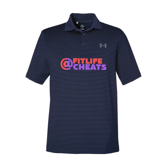 Under Armour Men's 3.0 Striped Perf Polo, Full Color