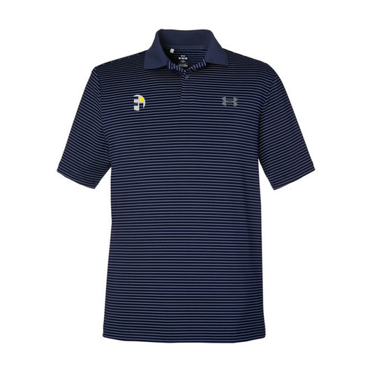 Under Armour Men's 3.0 Striped Perf Polo, Screen Print