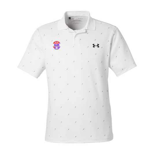 Under Armour Men's 3.0 Printed Performance Polo, Full color