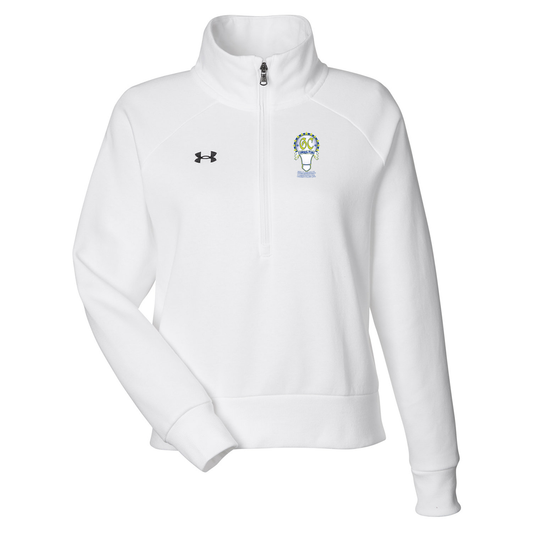Under Armour Ladies' Rival Fleece Quarter-Zip, Full Color