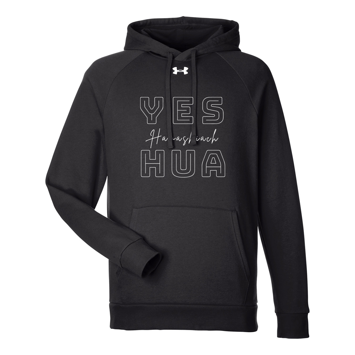 Under Armour Men's Rival Fleece Hooded Sweatshirt, Screen Print