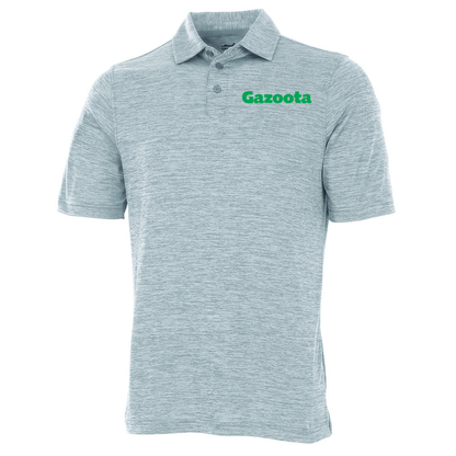 Men's Space Dye Performance Polo, Printed