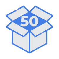 50-Piece Packages
