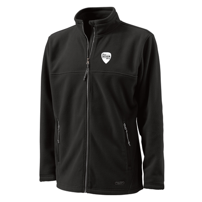 Men's Fleece Jacket Full Color Patch