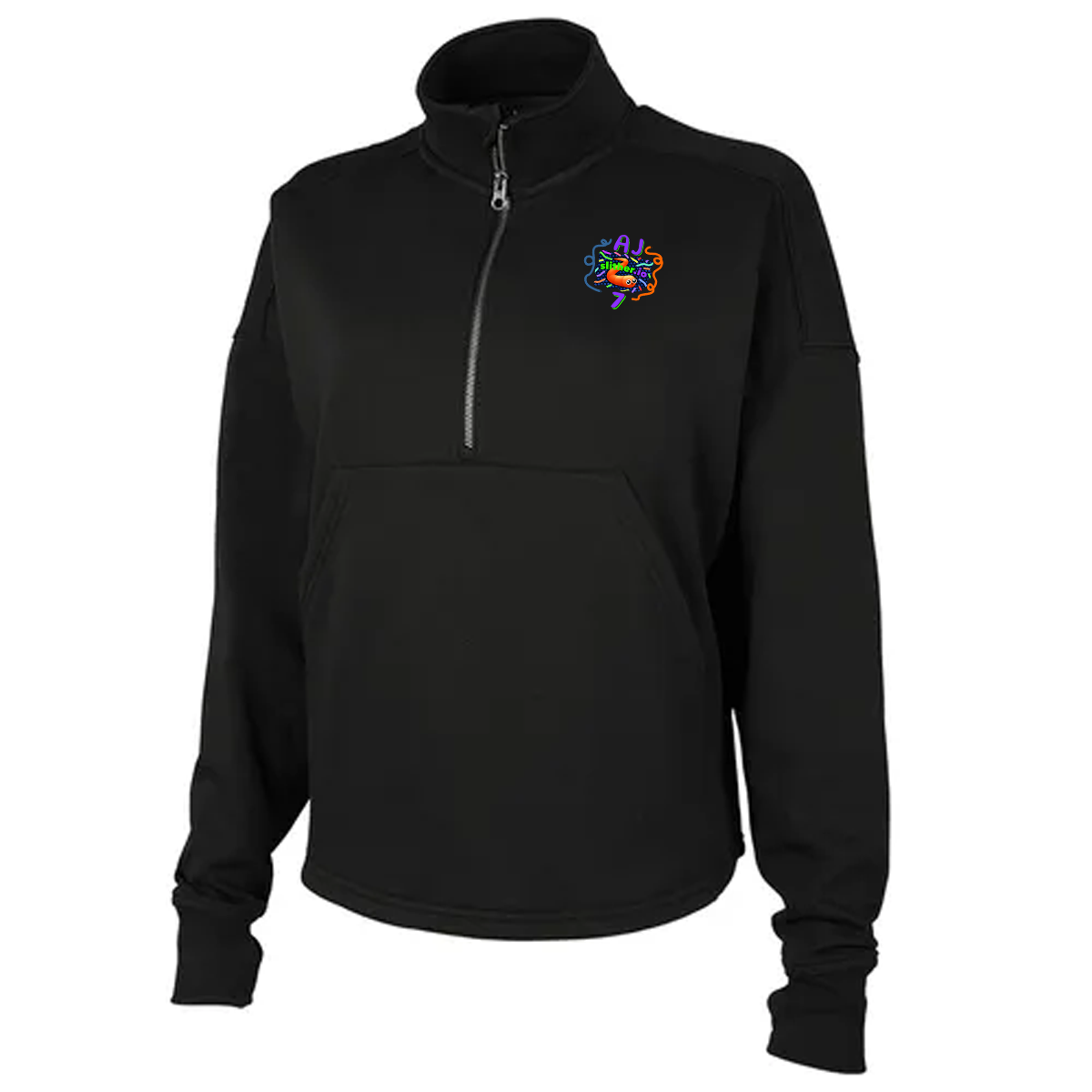 Men's Willow Half Zip Sweatshirt, Full Color